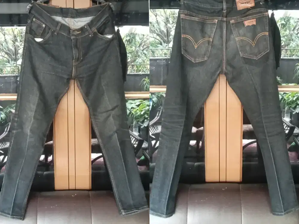 Celana Levi's denim fading size 33 slimfit stretch