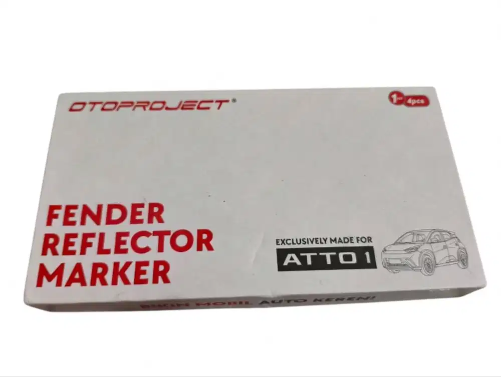 Fender Reflector Market BYD Atto 1 - Isi 4 Pcs Reflector Lampu Fender
