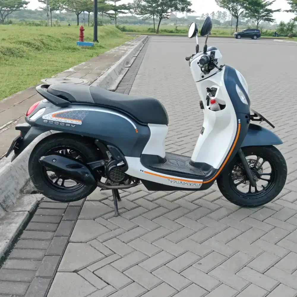 Scoopy 2023 kunci 2 remot alarm