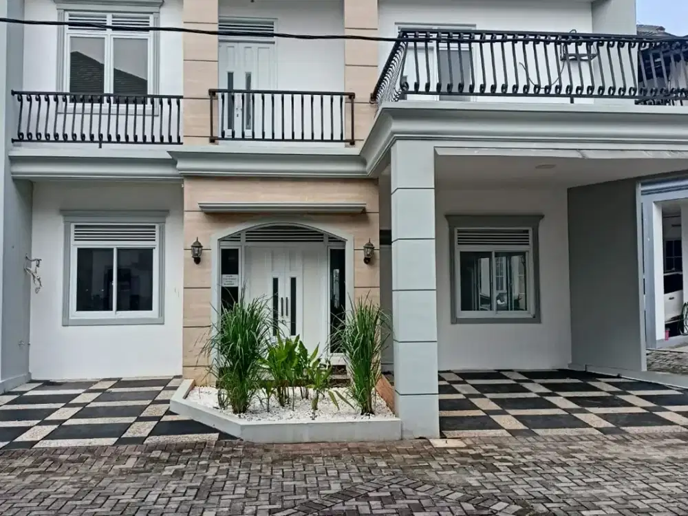Rumah Hadap Utara LB 185 SHM 6 Menit ke MargoCity Siap KPR J-14184