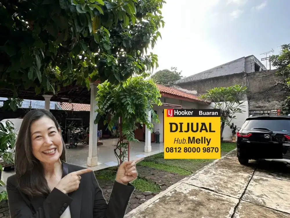 Rumah Asri dan Bebas Banjir Komplek Pondok Bambu Duren Sawit Jakarta Timur