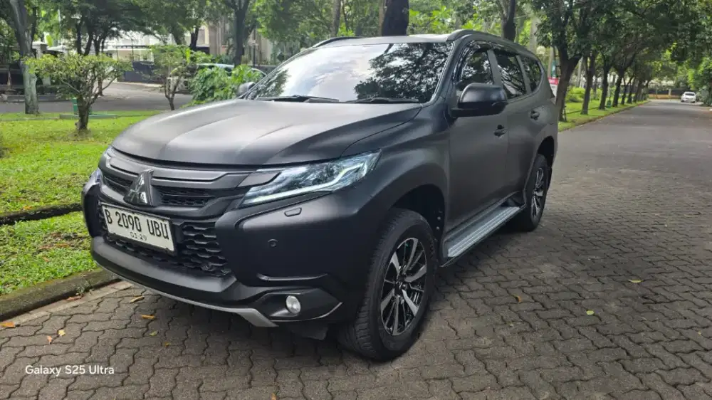 Pajero Sport 2.5 Dakar matic diesel 2018 odo asli 73rb km record ori