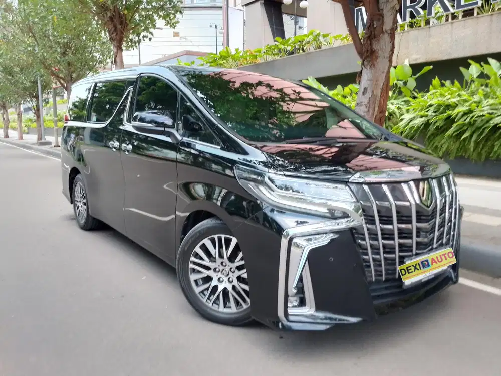 (KM45000)TOYOTA ALPHARD G ATPM 2018 NIK 2017 ISTIMEWA KM RENDAH