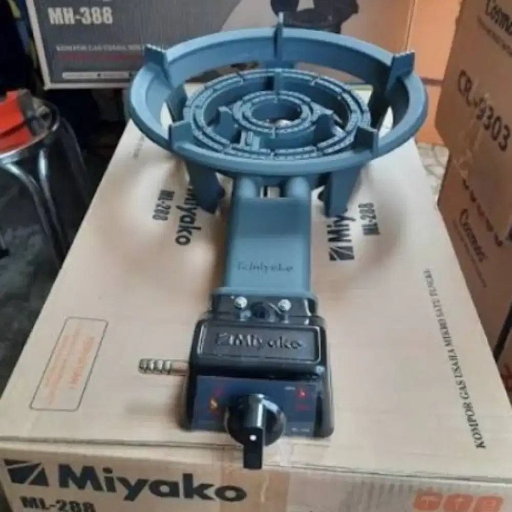 kompor gas Miyako tipe ML 288 kondisi baru