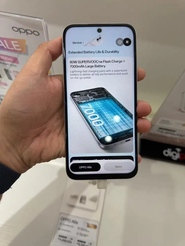 OPPO A6S NEW GRESS FREE BUDS