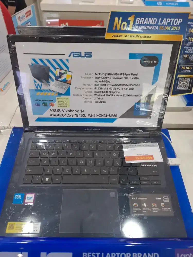 Asus Vivobook 14 A1404VAP core 5 120U