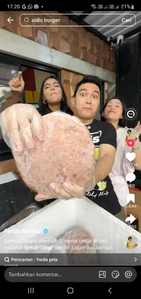 Lowongan Kerja Produksi Makanan Khusus Perempuan