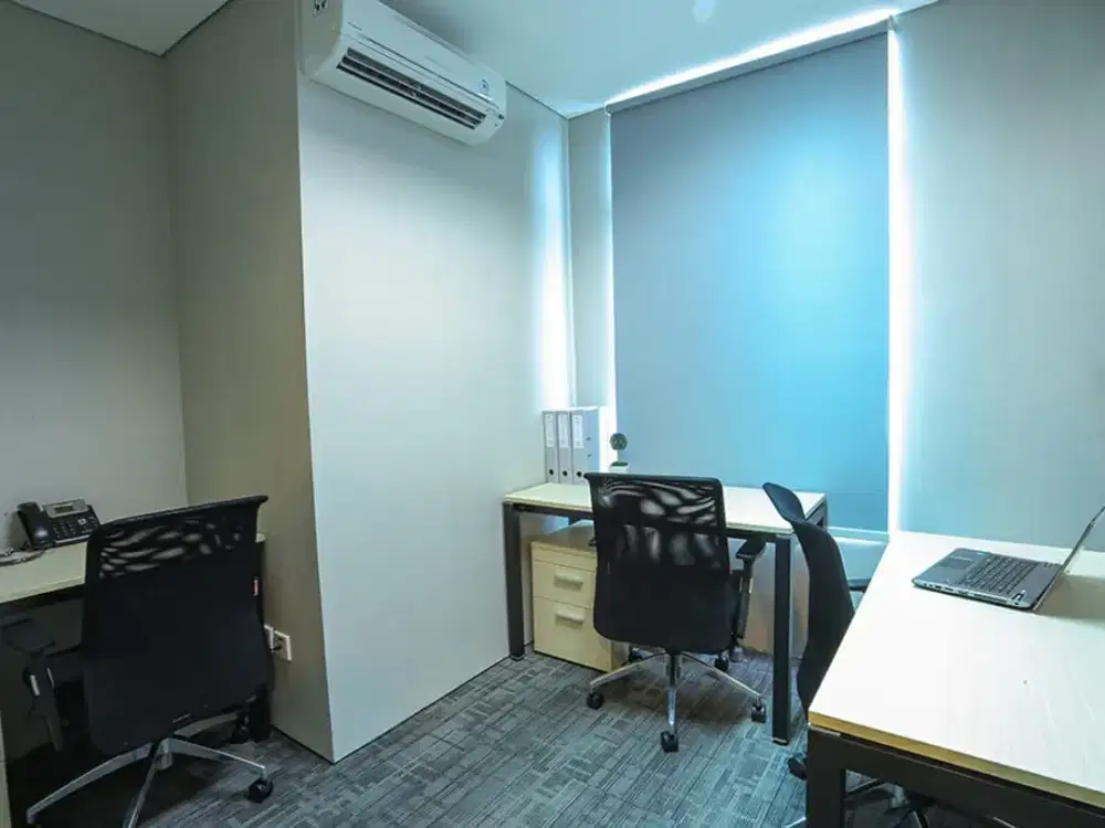 Disewakan Kantor Serviced Office 3 Meja/orang Menara 165 Jakarta Selatan