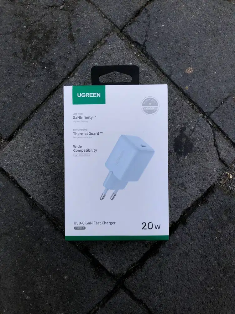 UGREEN Adaptor GaN N Series USB-C Fast Charger 20W - 55553/55554/55555