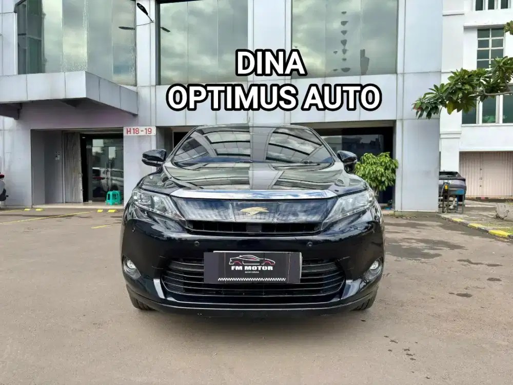 Toyota Harrier L Prem 2014 / 2015 AT 2.0 Pajak Panjang