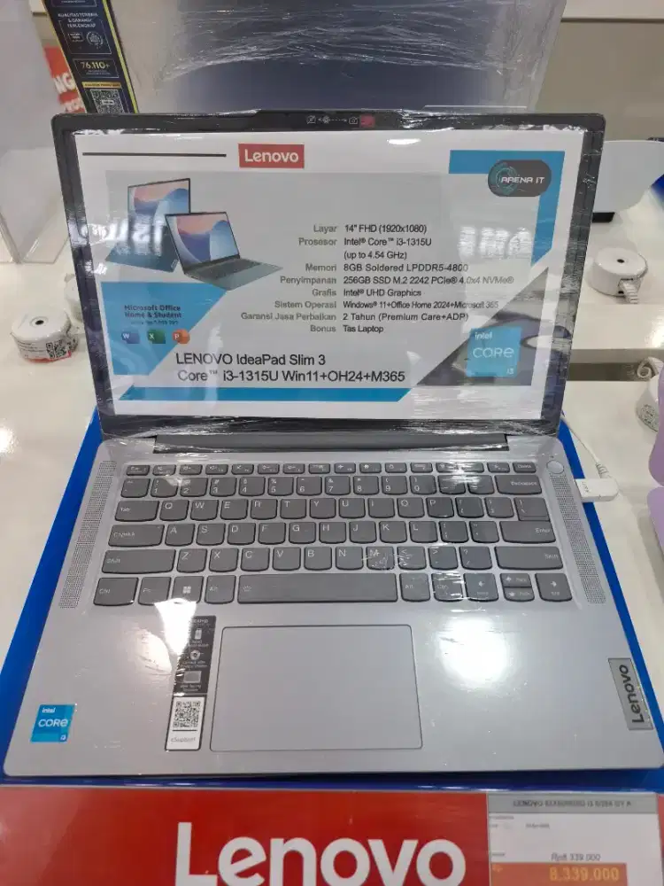 LENOVO ideapad slim 3 core i3-1315U