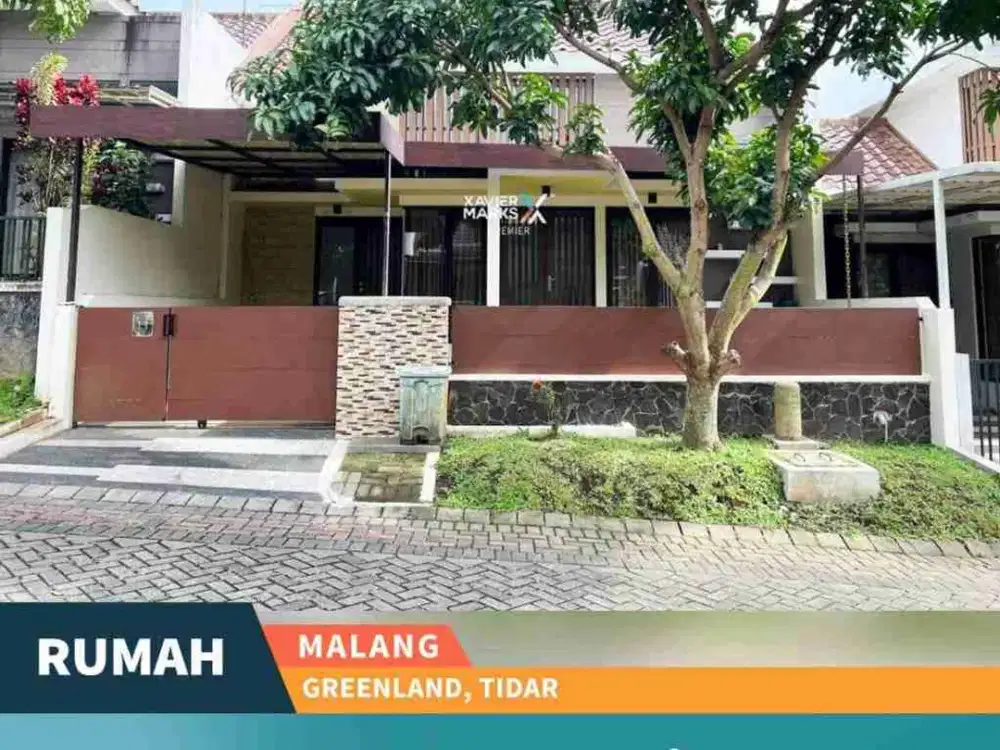 Dijual Rumah Modern Terawat Full Furnished di Greenland, Tidar Kota Malang