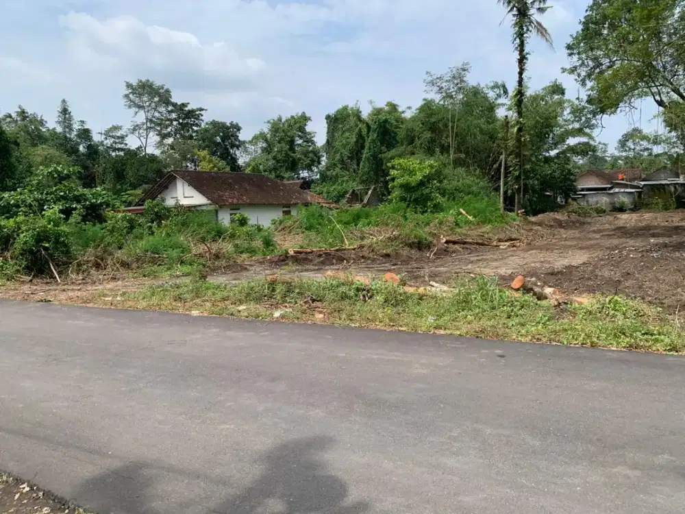 Tanah SHM Jogja 650 Meter dari SPBU Selomartani Cocok Untuk Hunian Pensiunan