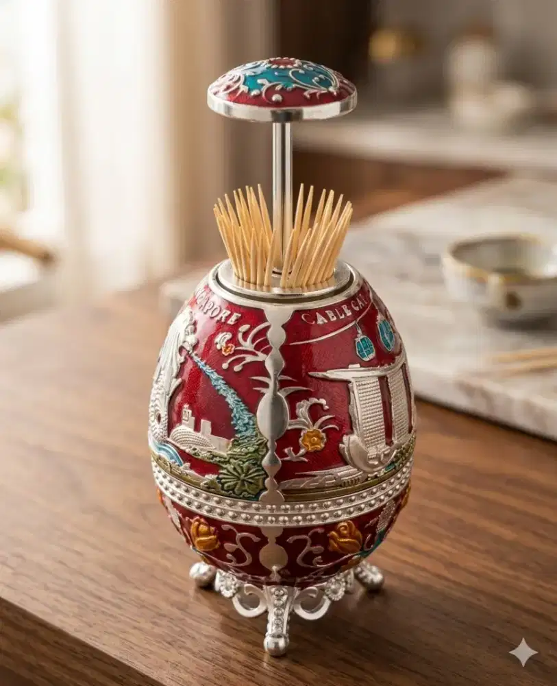 Tempat tusuk gigi vintage