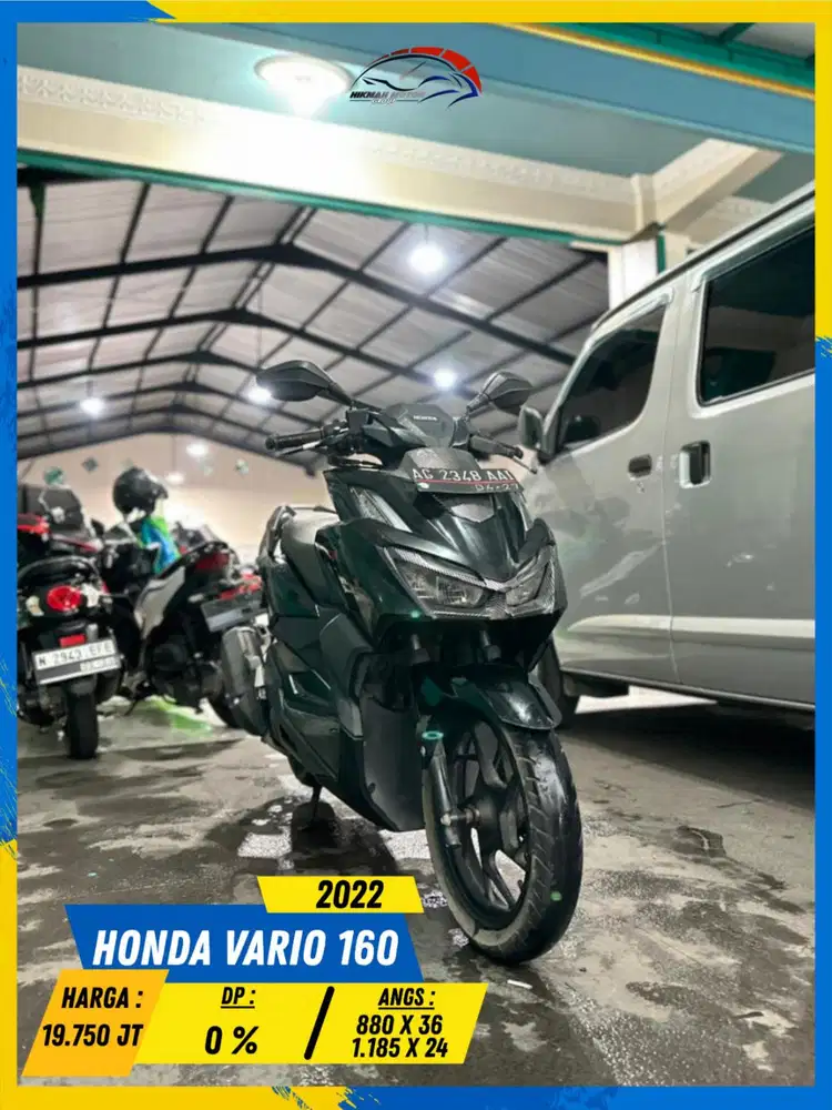 HONDA VARIO 160 2022 PLAT AG CIAMIK MASZEEHH HIKMAH MOTOR KEPUH MALANG
