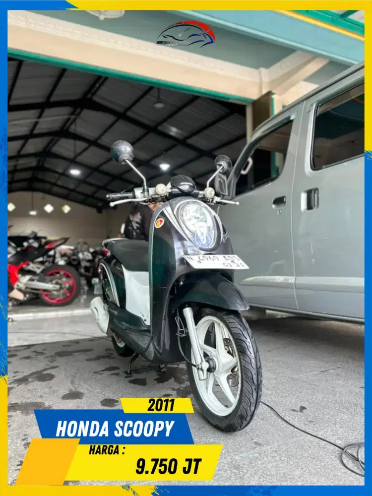 HONDA SCOOPY 2011 MESIN AMAN BOSSKU HIKMAH MOTOR KEPUH MALANG