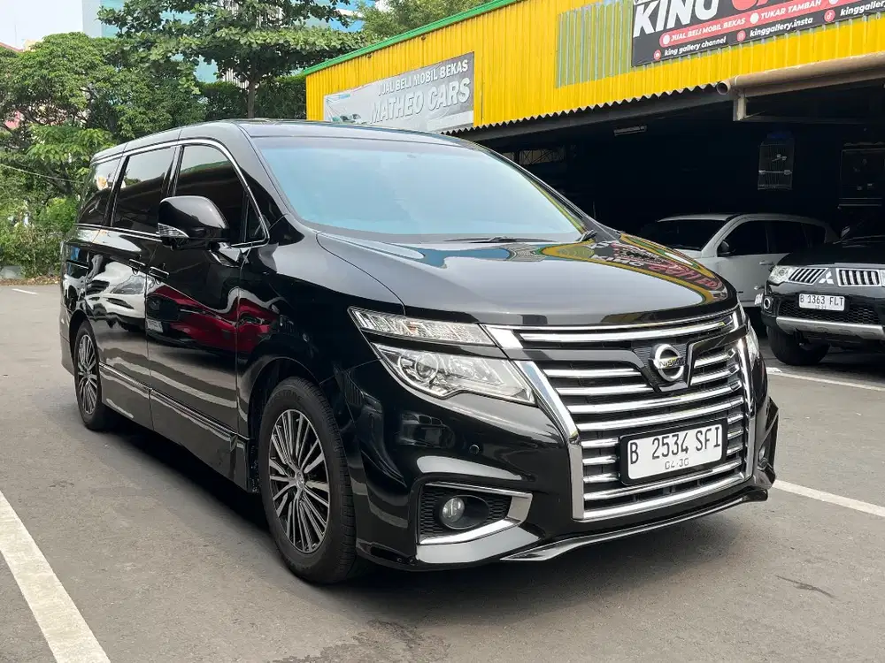 JUAL CEPAT‼️ NISSAN ELGRAND HWS 2.5 AT HITAM 2014