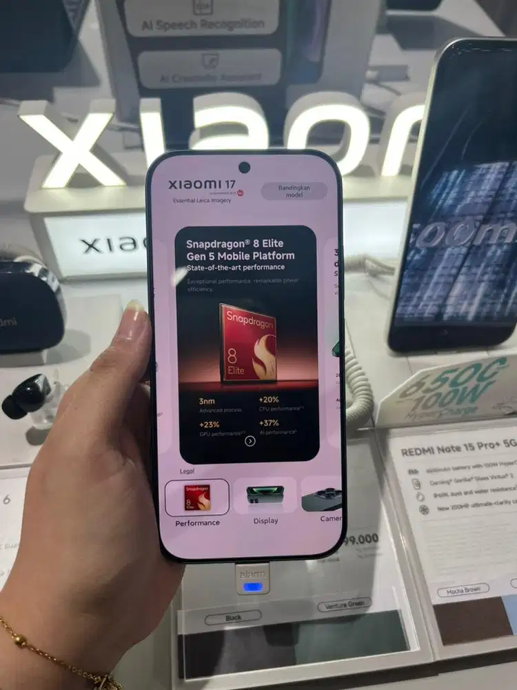 Xiaomi 17 leica summilux optical lens