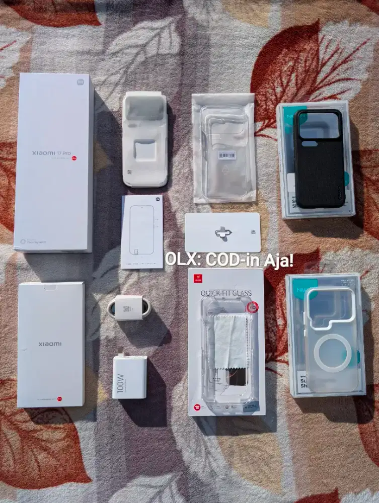 Xiaomi 17 Pro + Retro Gaming Case | 12GB + 512GB | White | Inter Resmi