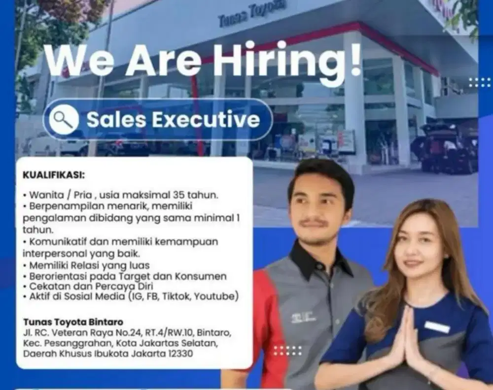 KESEMPATAN BERKARIR DI DUNIA OTOMOTIF