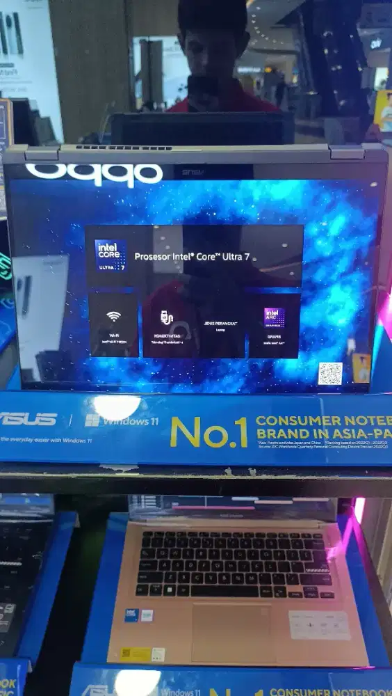 ASUS VIVOBOOK 14 FLIP ULTRA 7 DENGAN CICILAN 0% HOME CREDIT