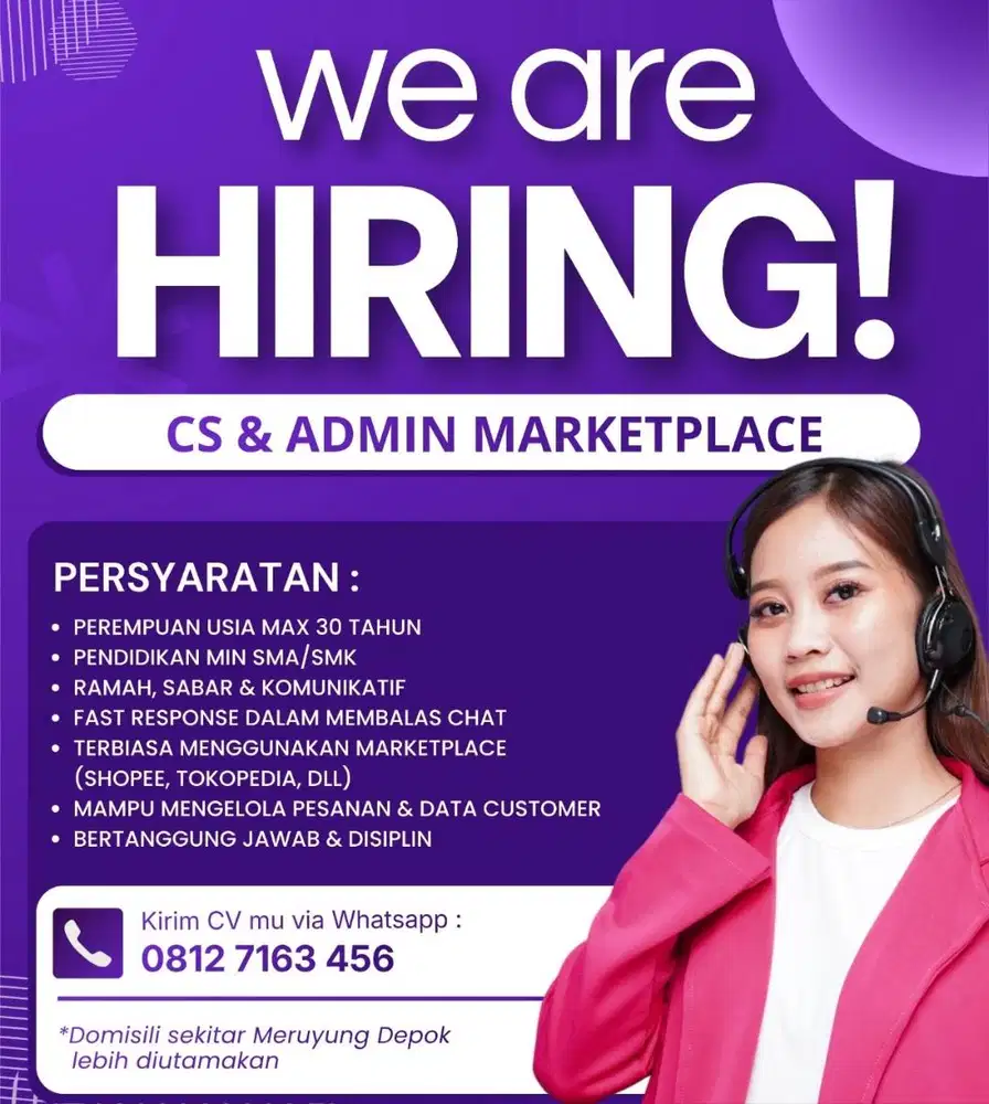 CS CONTENT & ADMIN MARKET PLACE