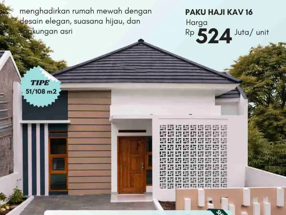 RUMAH SIAP HUNI HAJI GOFUR 20 MENIT DARI PEMKOT CIMAHI