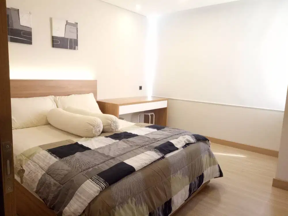 Sewa Apartemen Skandinavia 1BR Lt 8 Siap Huni Furnished Lengkap