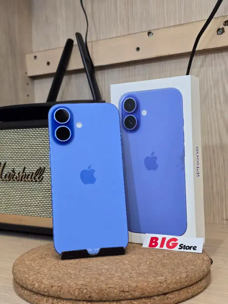 Ip 16 128gb bh 100 
Resmi grs juli 2026