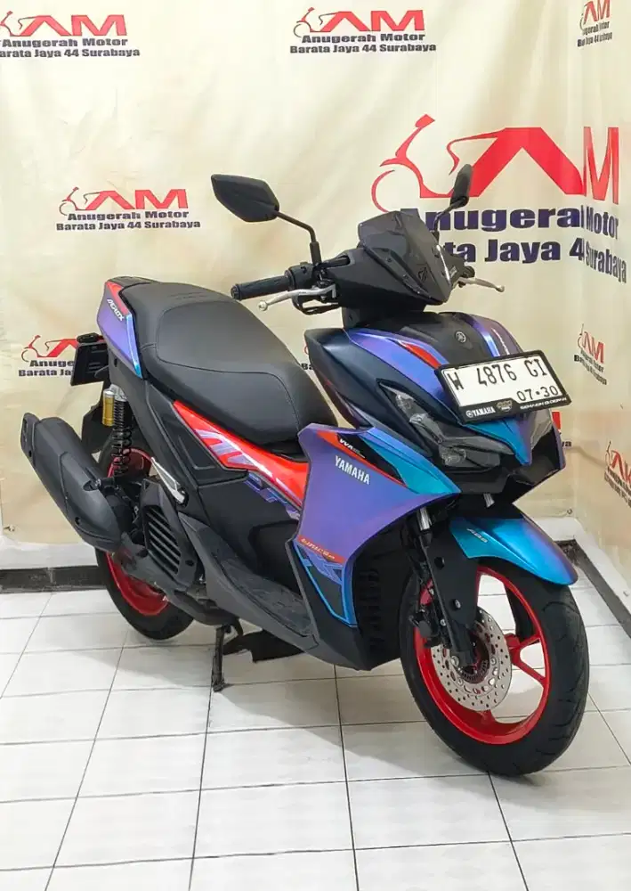Km 2 Ribu Yamaha New Aerox Alpha Abs Cyber city Tahun 2025