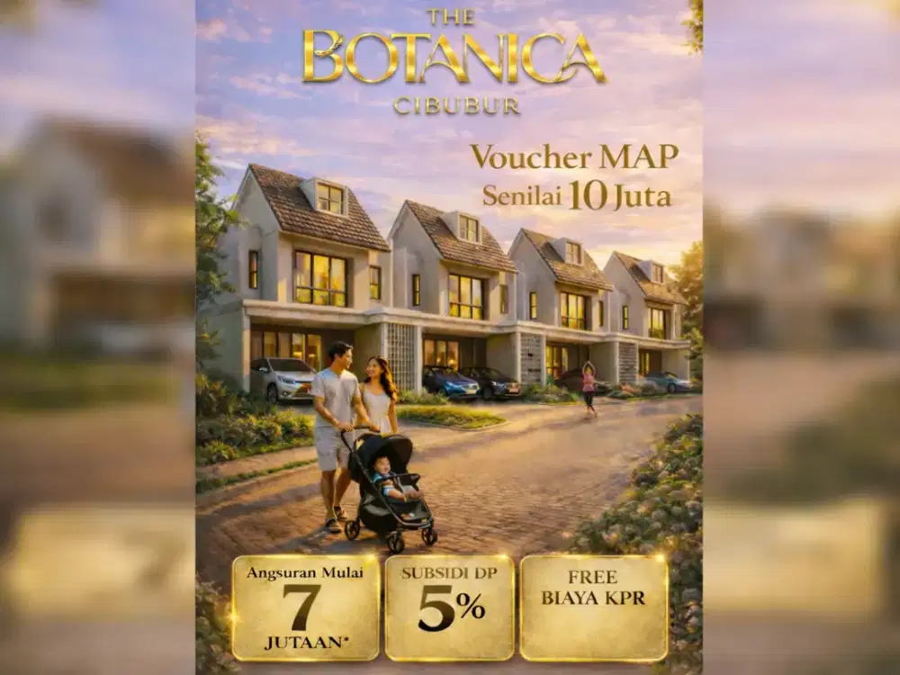 Kesempatan Terbatas! Rumah Cluster Cibubur Harga Terjangkau