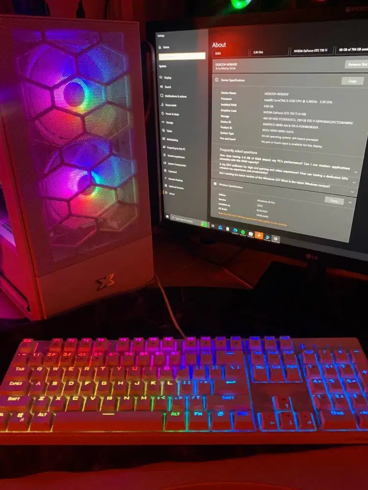 Jual komputer full set