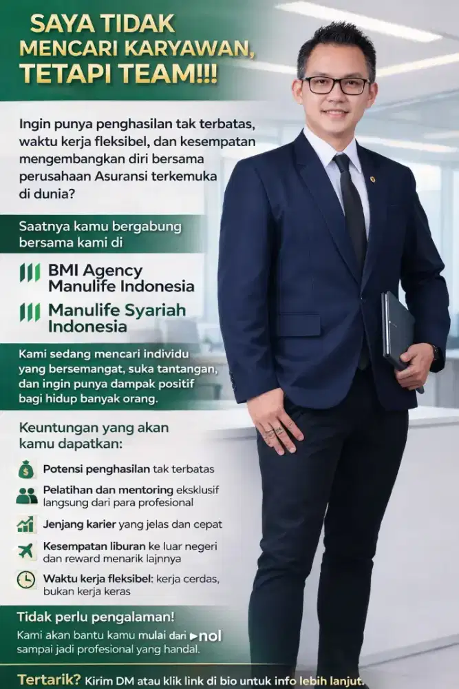 Dicari Team posisi Life Planner