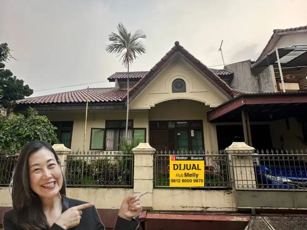 Rumah Strategis dan Terawat Komplek Cipinang Indah Jakarta Timur