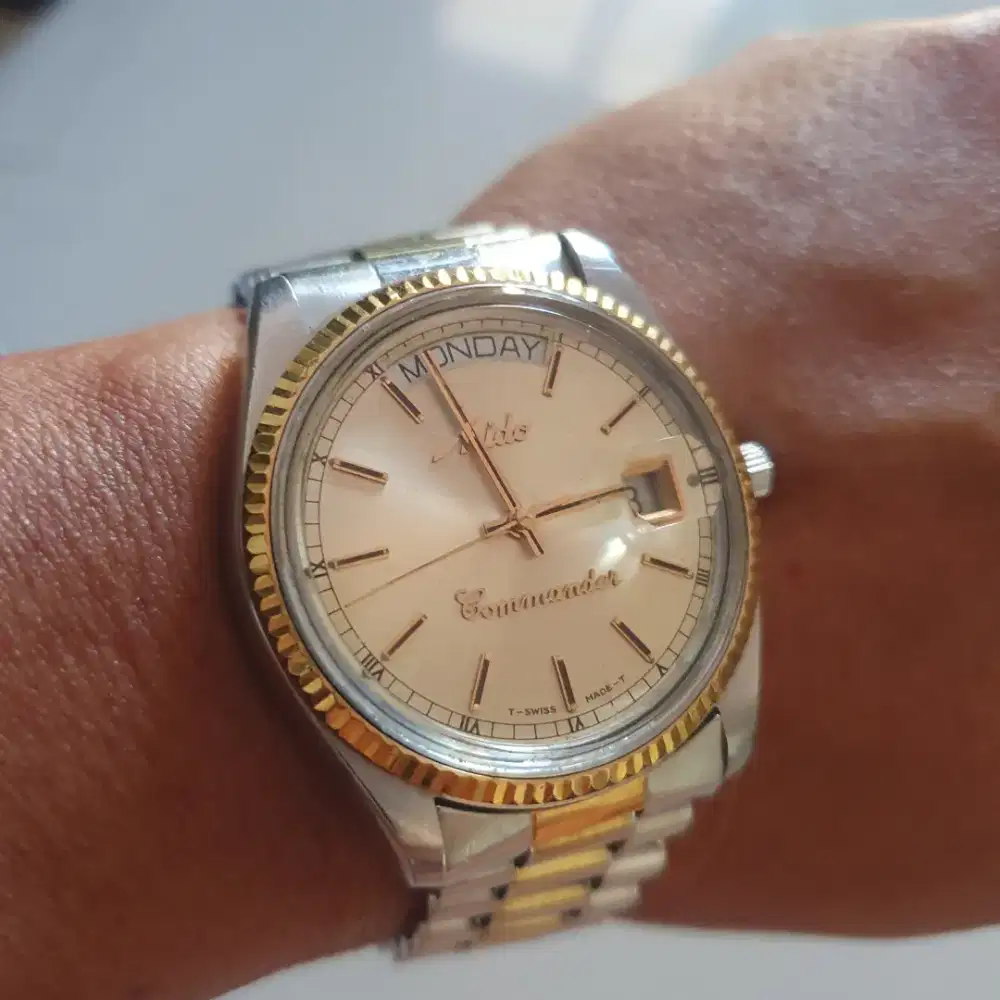 Jam Mido President Automatic