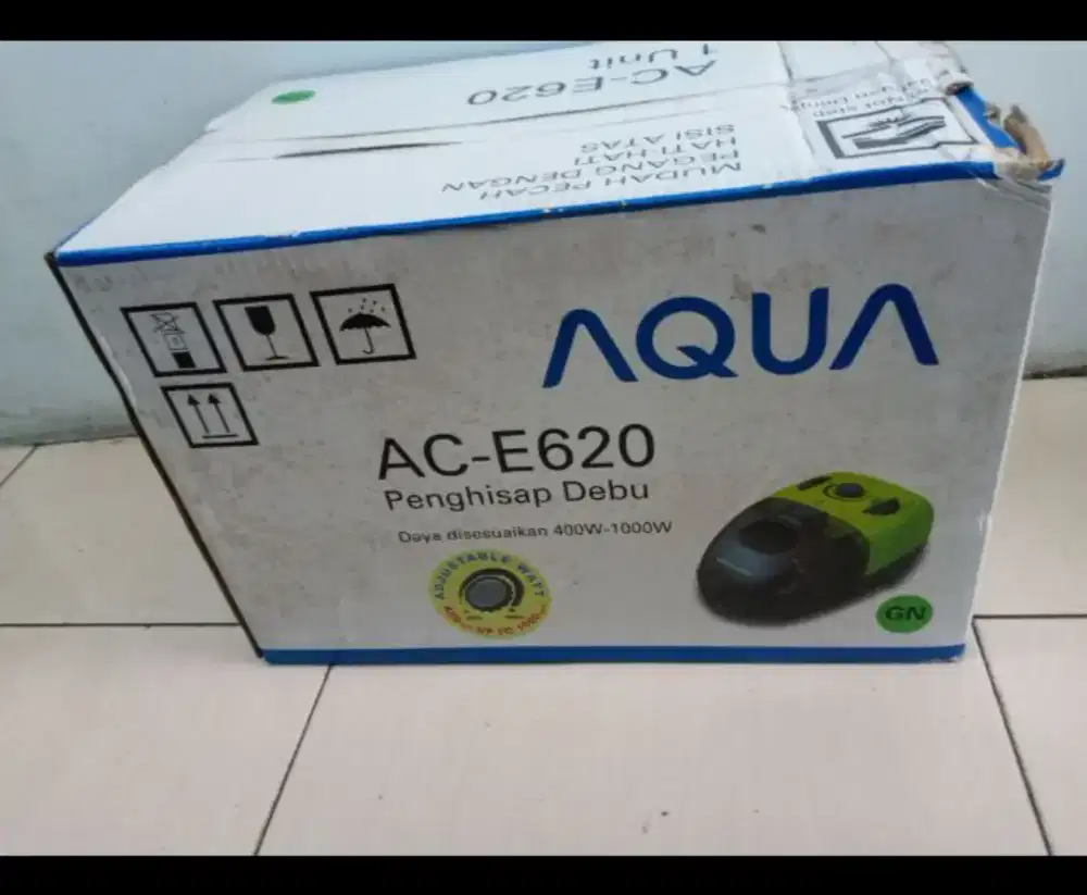 Vacuum cleaner Penghisap debu Aqua AC E620 Baru