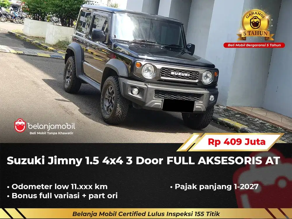 [ FULL AKSESORIS ] Suzuki Jimny 1.5 4x4 3 Door 2024/2025