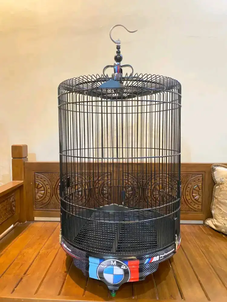 Sangkar / kandang murai decal  pvc nomor 2