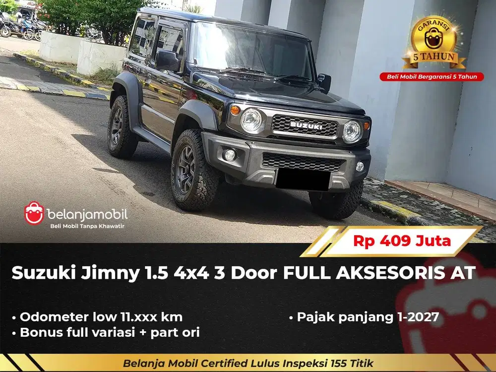 [ FULL AKSESORIS ] Suzuki Jimny 1.5 4x4 3 Door 2024/2025