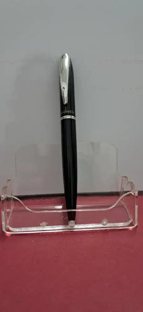 Aigner Pen Ballpoint A00766 Black Glossy