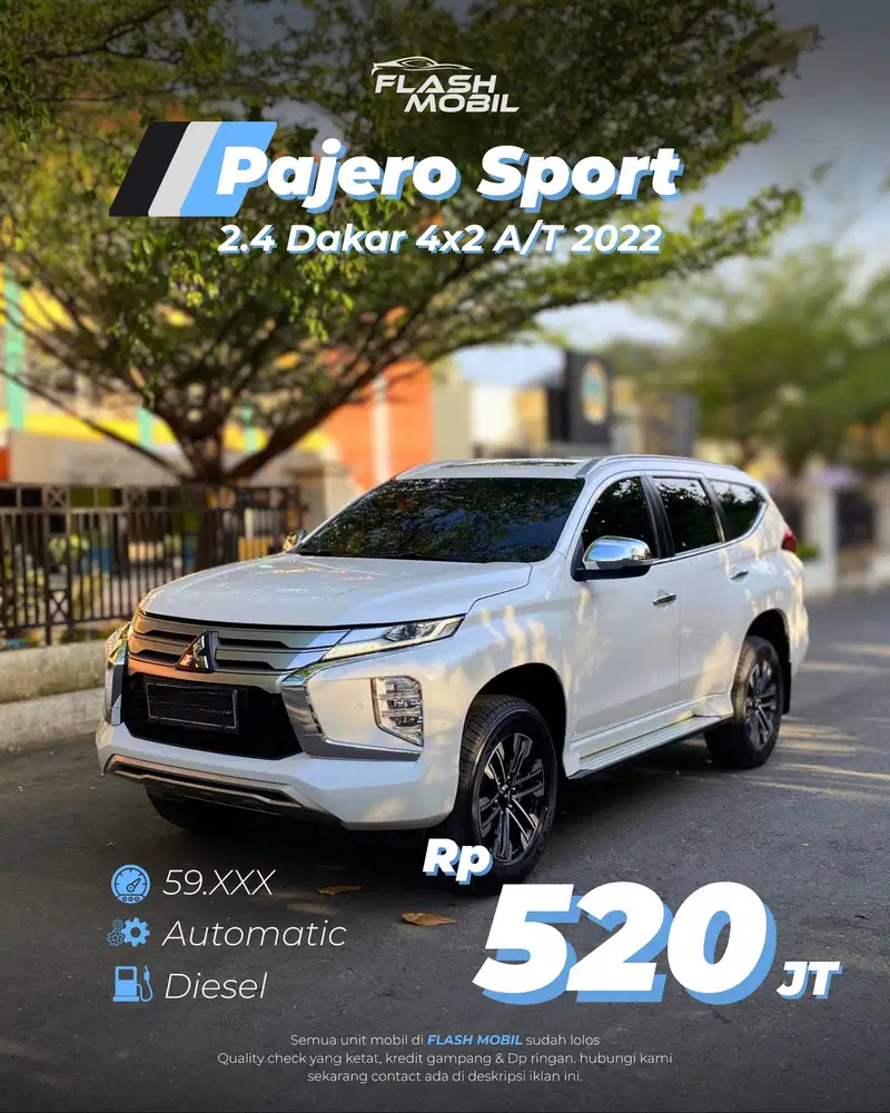 Pajero Sport 2.4 Dakar 4x2 AT 2022