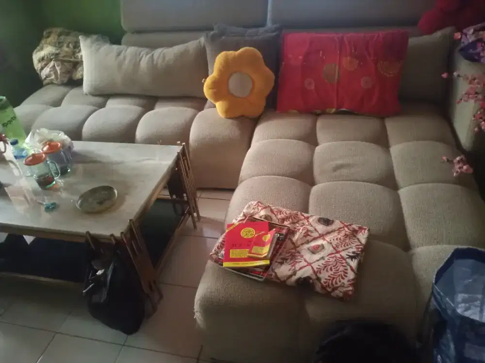 Sofa masih bagus maja marmer