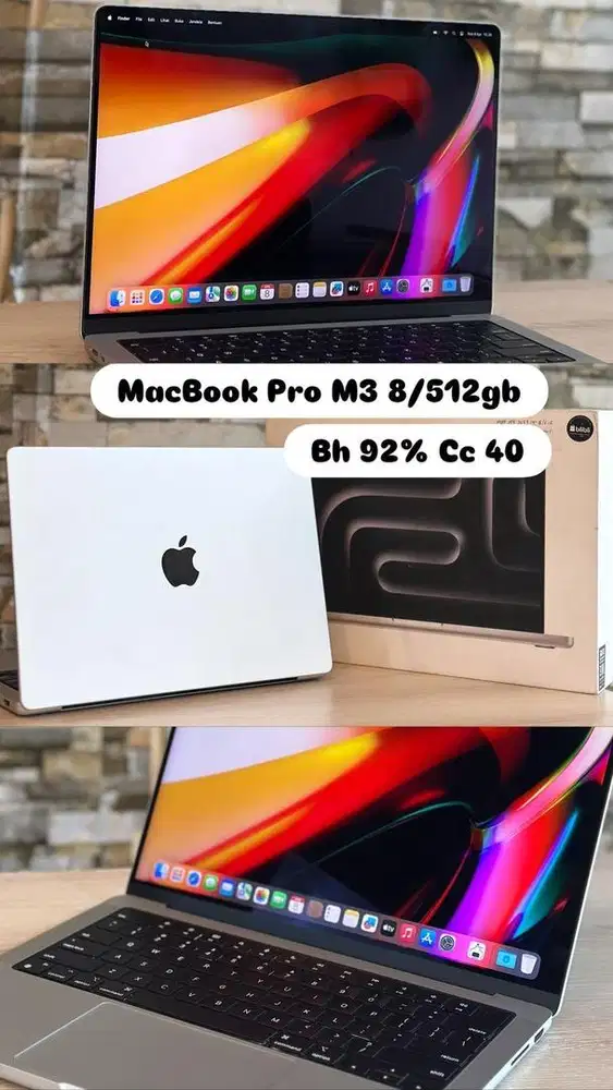 Macbook pro m3 14inch 8/512gb id/a