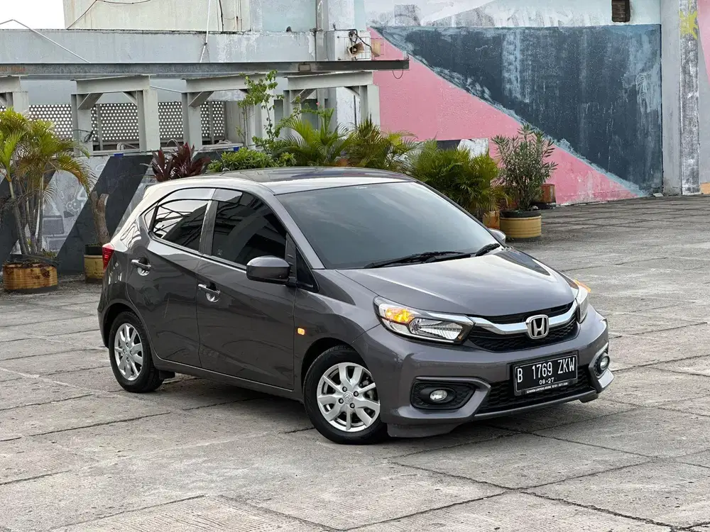 PALING MURAH !! KM 26rb DP10jt BRIO E CVT AT MATIC 2022 SIAPA CEPAT !!