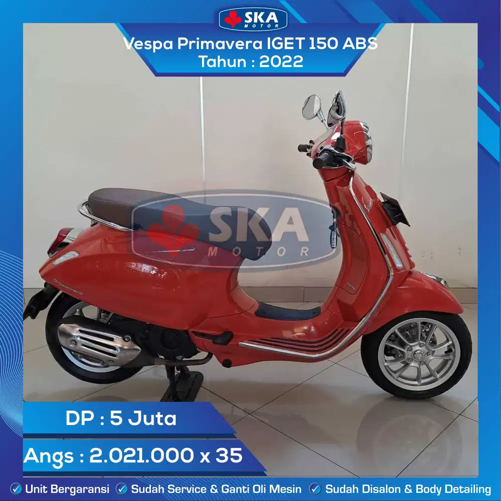 Vespa Primavera IGET 150 ABS Tahun 2022