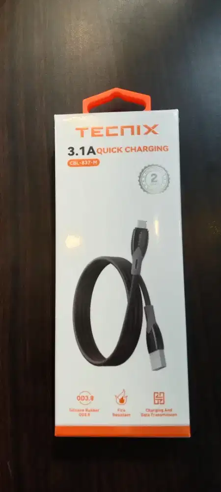 Tecnix CBL-837-M  Kabel Data Charger Fast Charging 3.1A