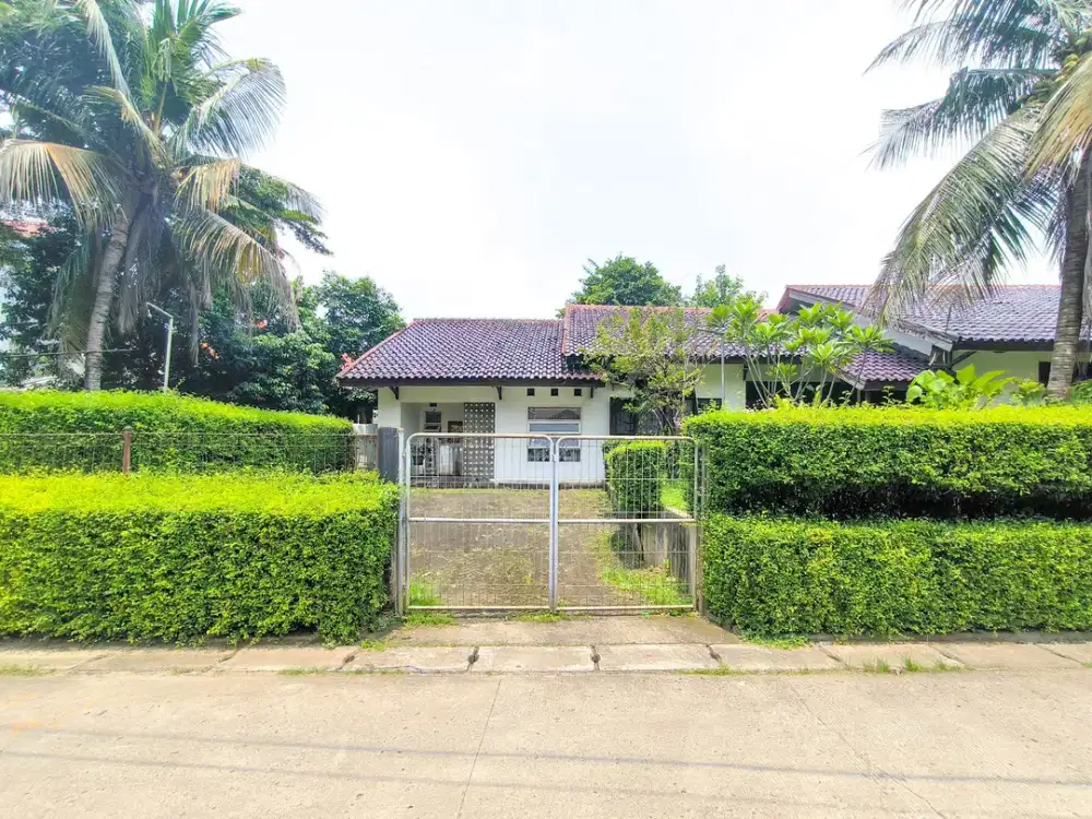 Rumah Tanah Luas 9 Mnt ke Transpark Mall Bintaro Bebas Banjir J-28827