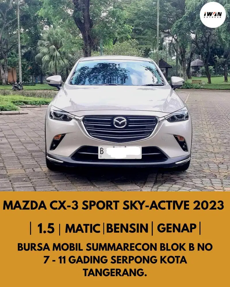 MAZDA CX-3 SPORT 1.5 AT SKYACTIVE 2023