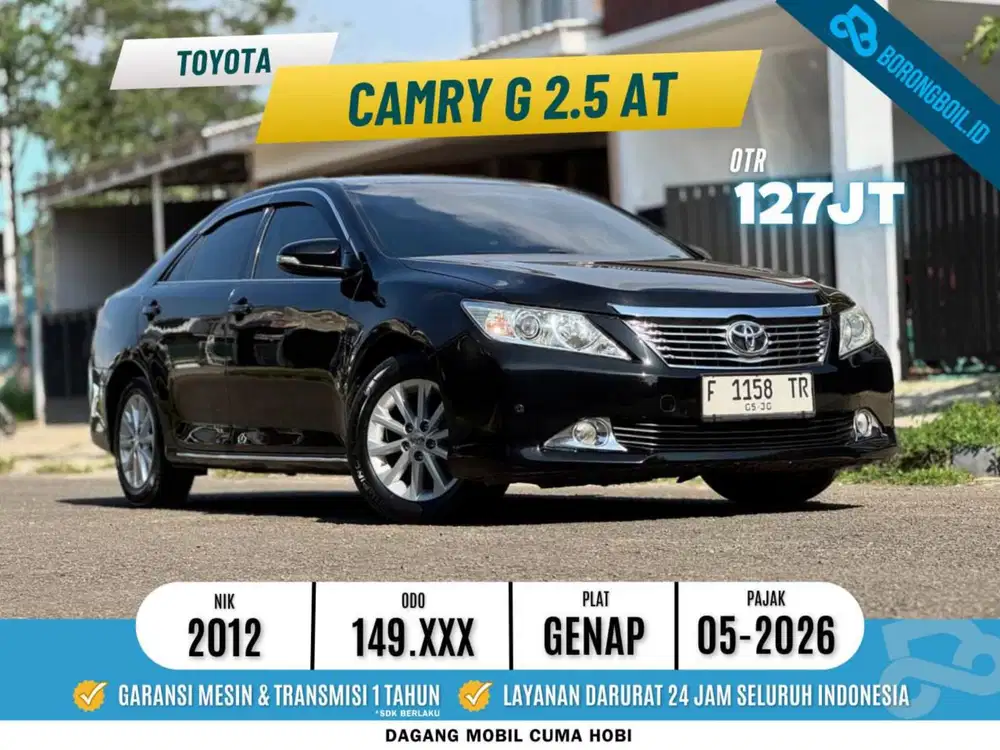 Toyota Camry G AT 2.5 2012