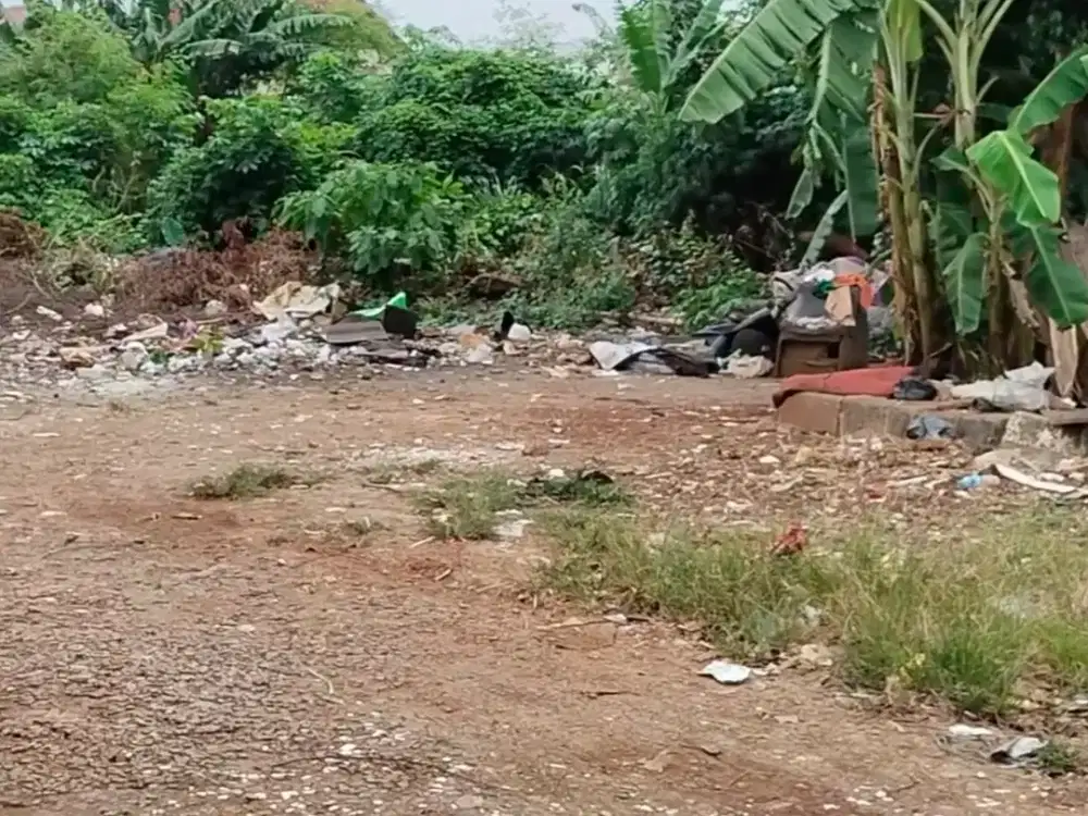 Dijual tanah 3 muka, luas 2000 meter, harga permeter 4,5 jt nego